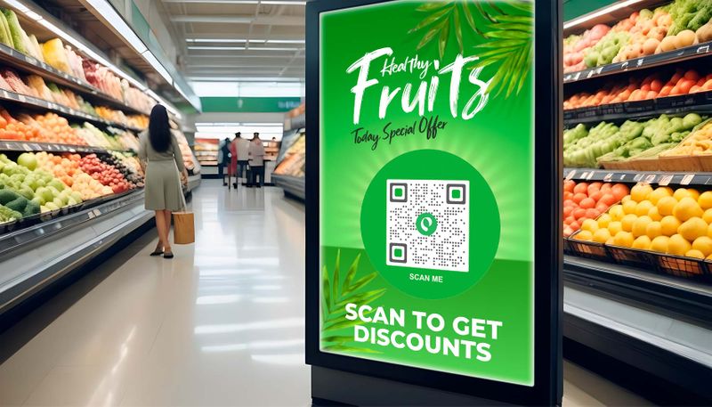 Enhancing Digital Signage Advertising With a QR Code Sign