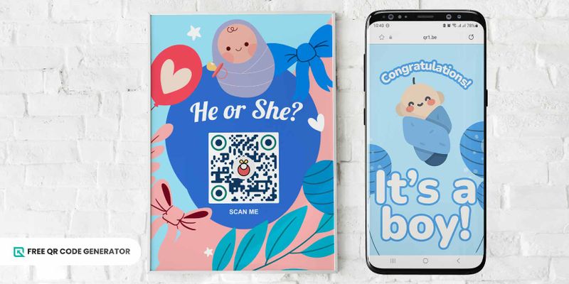 QR code design with different fonts QR code font design