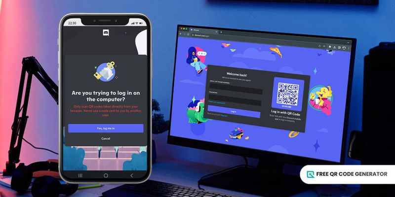 QR code for discord Discord QR code