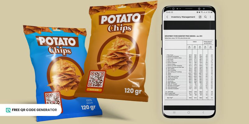 Gs1 helps in inventory management Inventory QR code