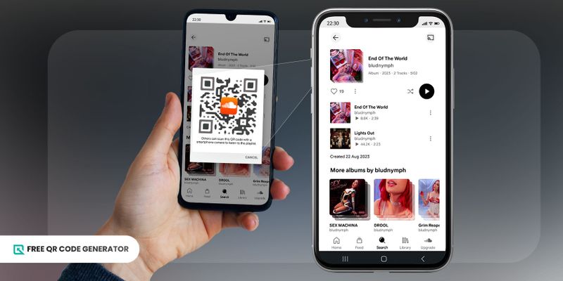 Soundcloud QR code