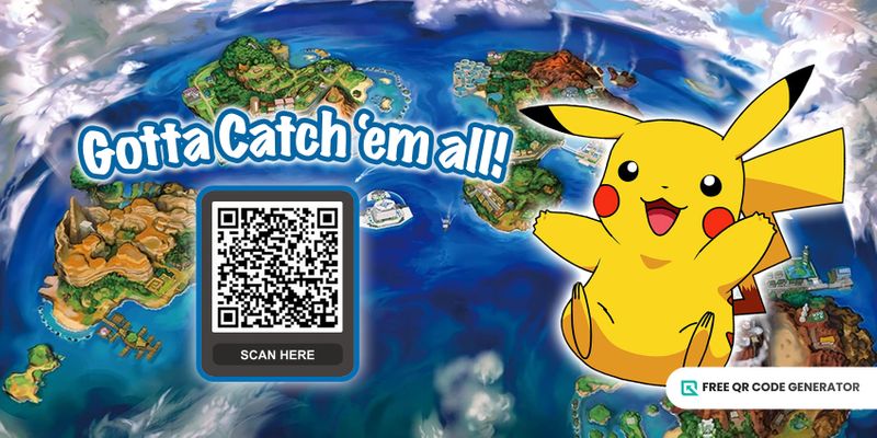 QR code from pokemon sun and moon Pokemon moon and sun QR code