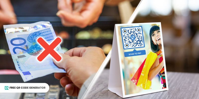 Scan QR code to pay Easier payment method using QRs
