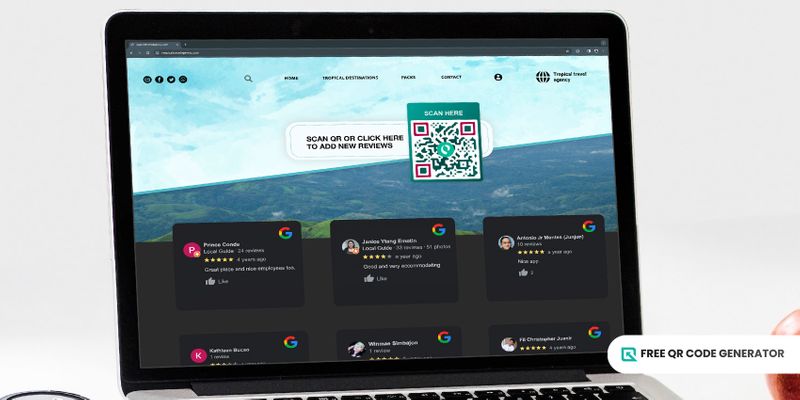 QR code for hotel feedback Hotel feedback QR code