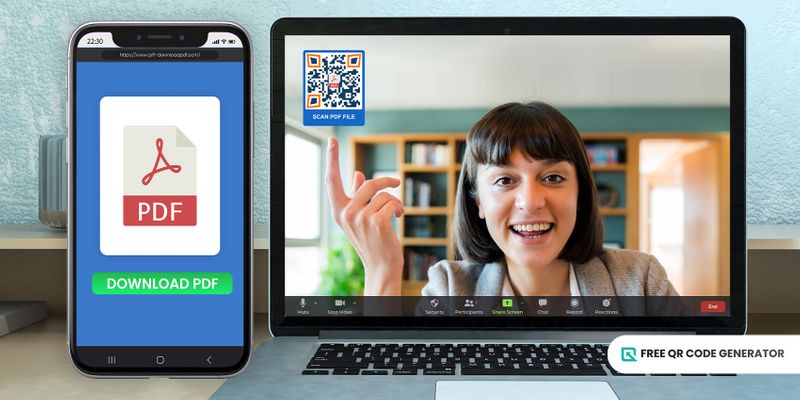 Zoom meeting QR code