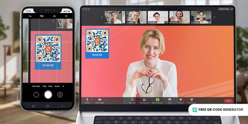 Camera QR code scanning