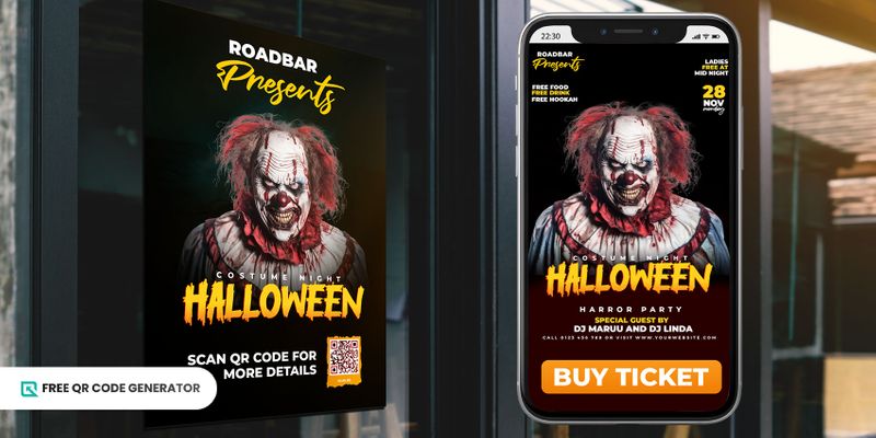 QR codes for halloween Halloween QR code