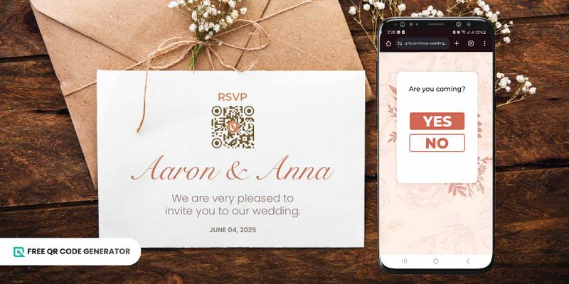 Wedding QR code