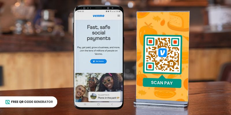 Scan menu QR code