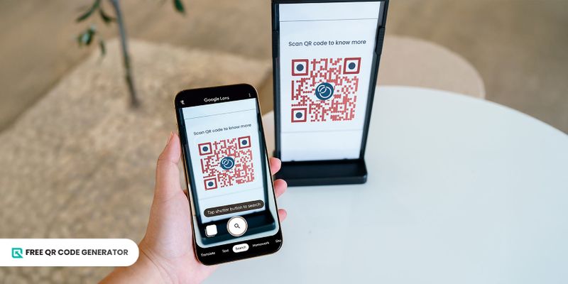 Google lens as QR code scanner Google lens QR code scanner