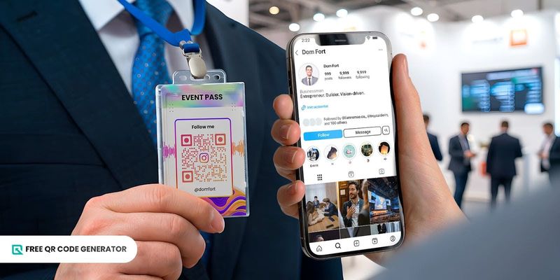 QR code for social media Social media QR code