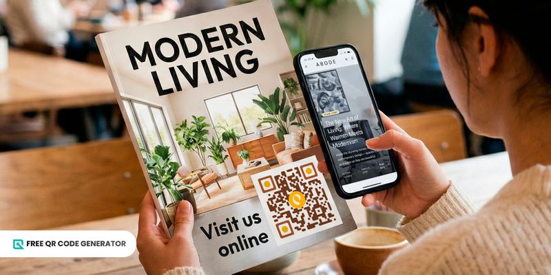 QR code solution for links URL QR code