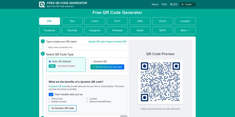 Best free QR code generator