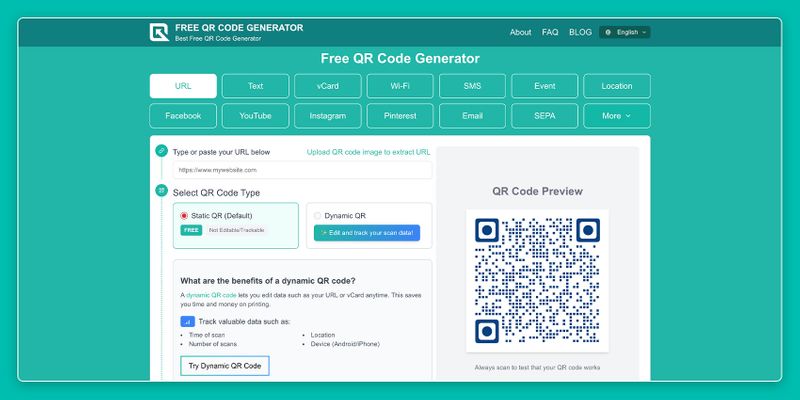 Best safe free QR code generator Free QR Code Generator